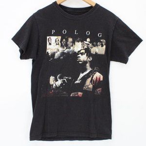 Polo G The Goat Shirt Unisex Black Short Sleeve Big Logo Graphic Cotton Small S